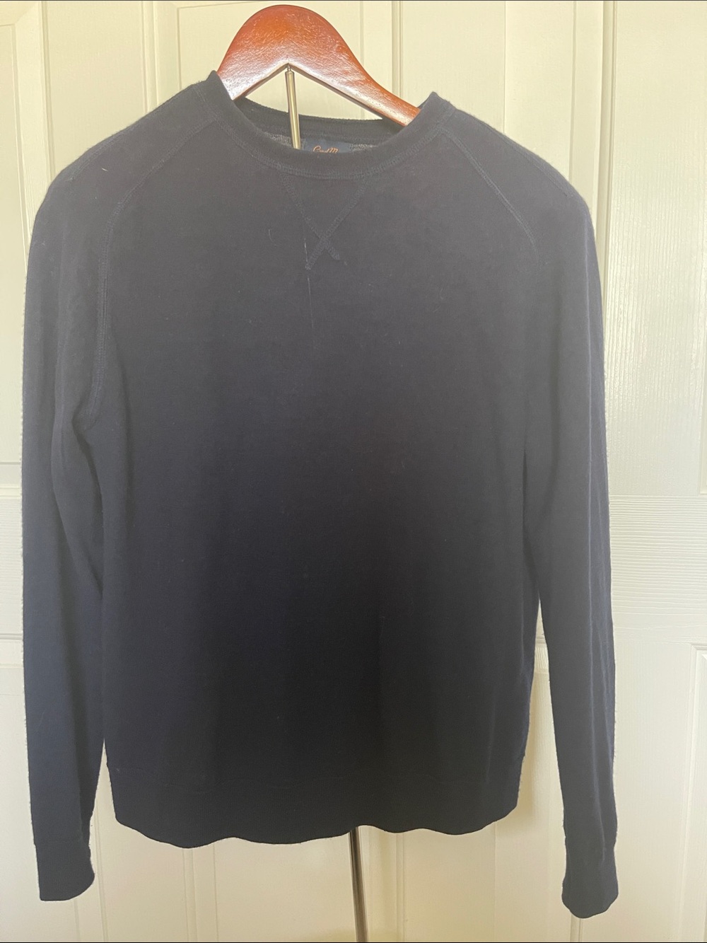 Goodman men's Navy Crewneck Sweater